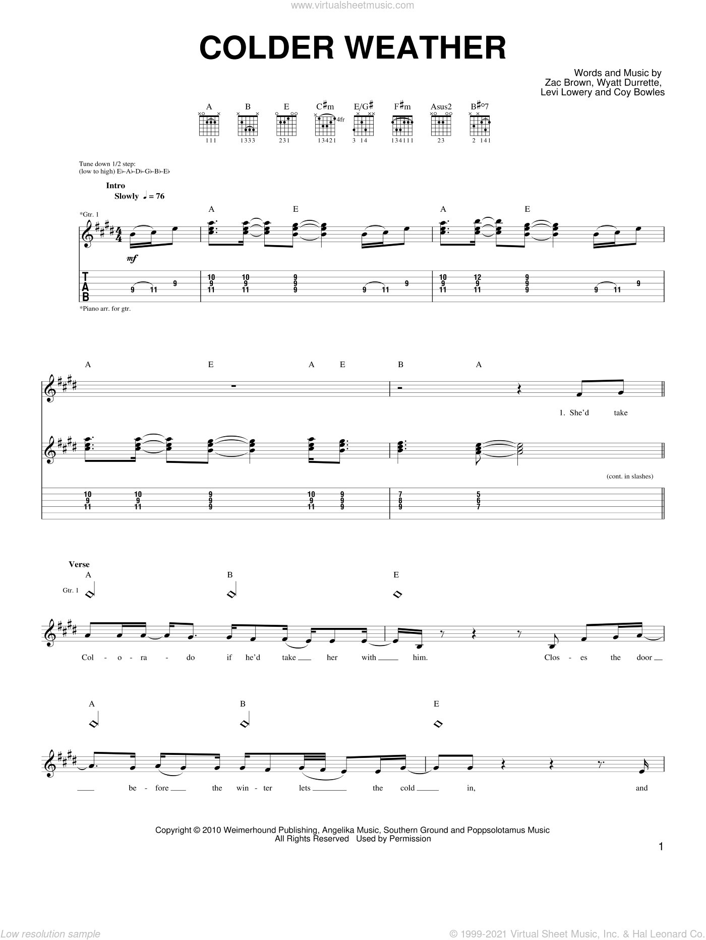 guitar songs pdf